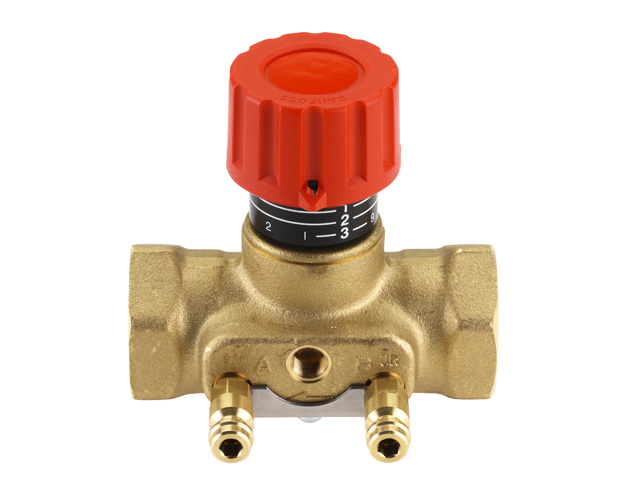 Danfoss Automatic balancing valve to control differential pressure in the risers, combined adjustment/measure and shut-off valve ASV-I 20 3/4 003L7642