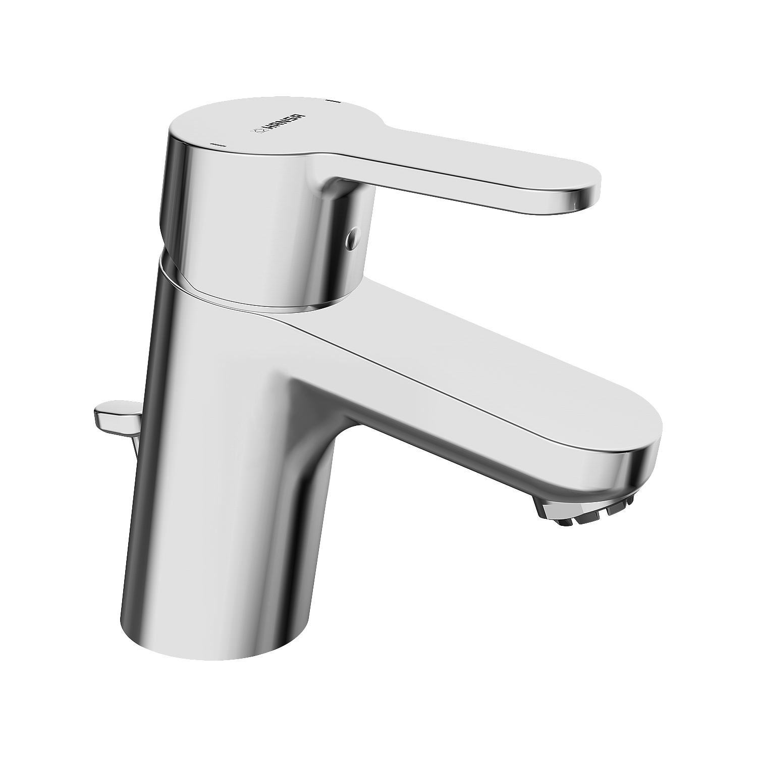 Hansa  Wall-mounted single-Lever basin mixer for open hot water heaters Low pressure 49571103