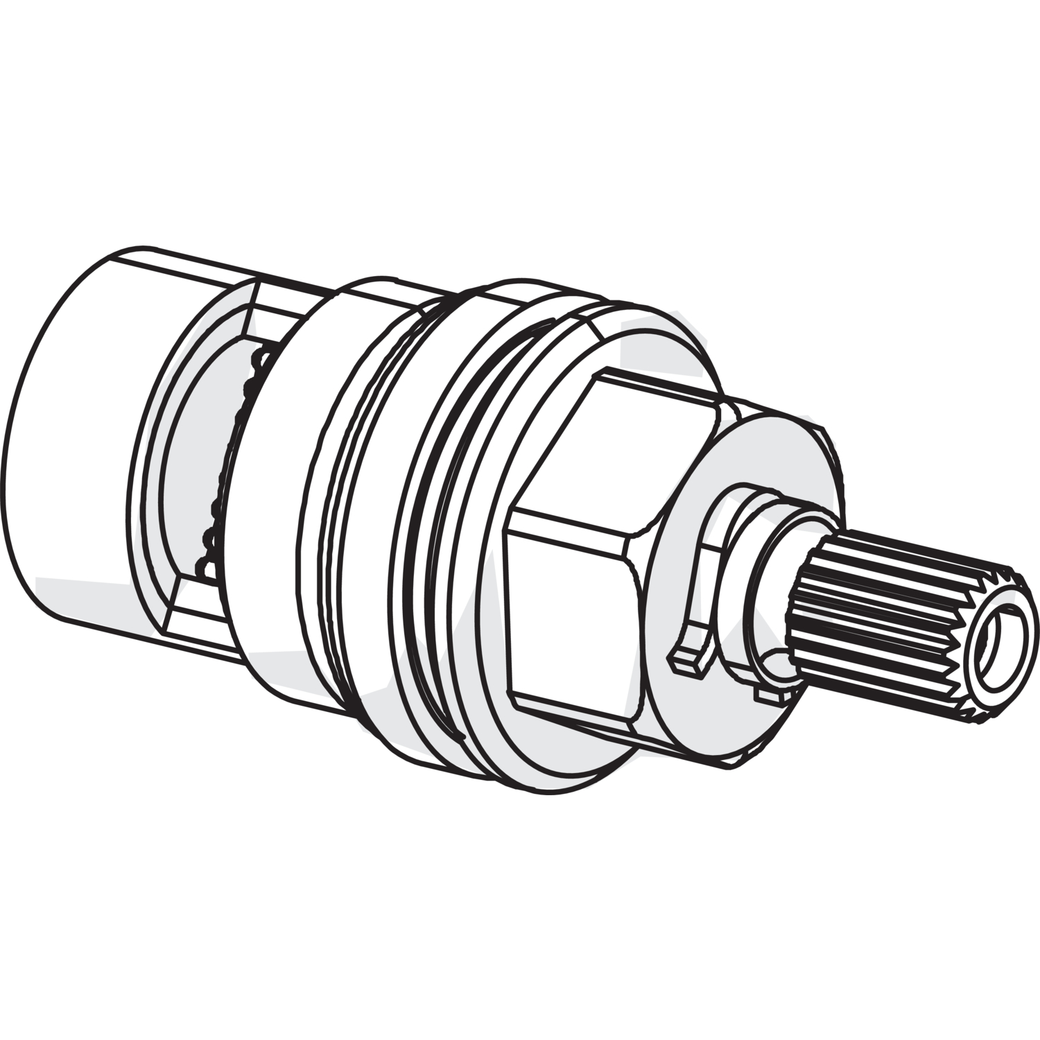 Hansa  Ceramics inset 1/2 180 59911103