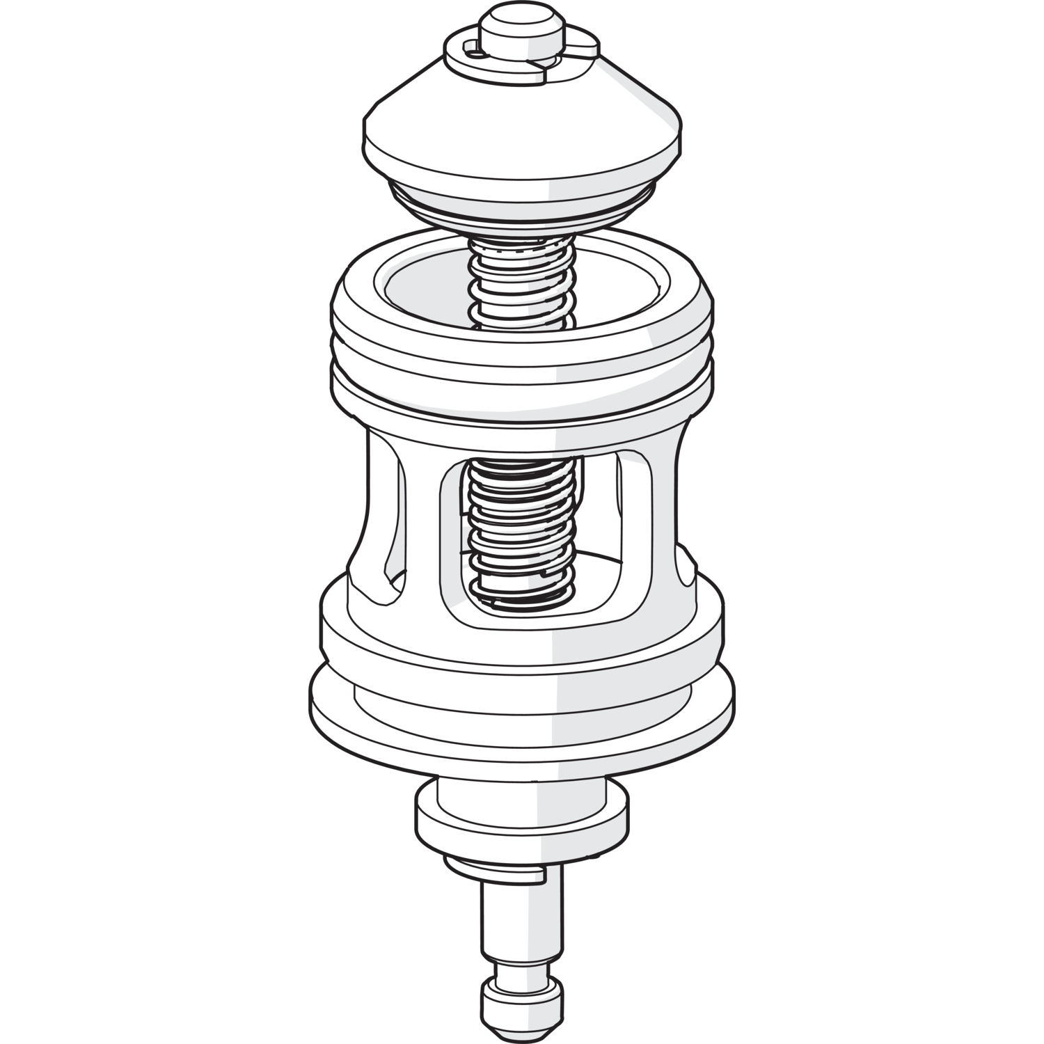 Hansa  diverter complete Varox softpush 59912985