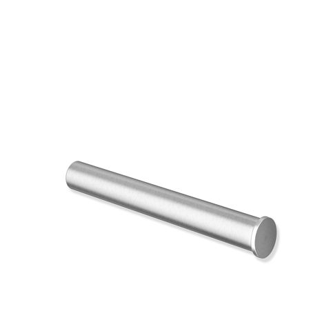 Hewi Spare roll holder Sys 162cylindrical spare roll holder, made of high-quality stainless steel, satin finished, 122 mm long, diameter 15 mm, incl. non-corrosive fixing material 162.21.300XA 16221300XA 4x on stock