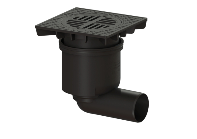 Kessel Yard drain KE67020.30 DN100 Horizontal outlet 67020.30