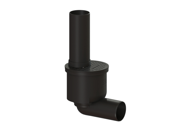 Kessel Gutter drain Kunststoff KE67945 DN100 Horizontal outlet 67945