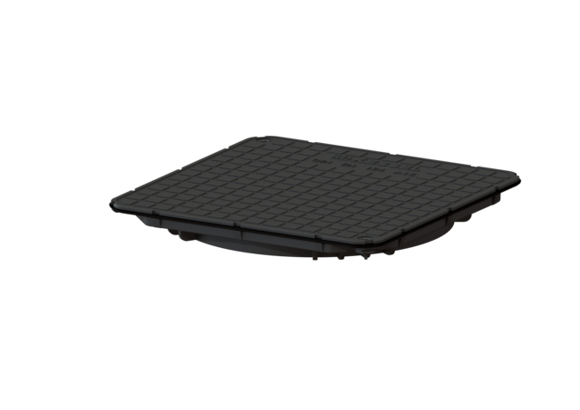 Kessel Cover plate KE83050 class A 15 Polymer, black 83050