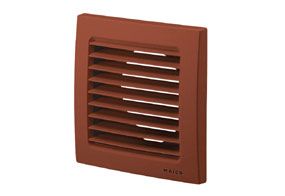 Maico External grille for ventilation and air extraction, DN 100, brown SG 100 B 0059.0958