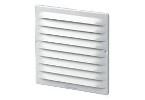 Maico Square external grille for DN 80 to DN 125 ducts, white MGE 80/125 0078.0069