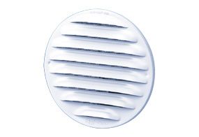 Maico Round external grille for DN 80 to DN 125 ducts, stainless steel MGR 80/125 0078.0034