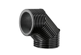 Maico Thermally insulated ventilation duct elbow, 90°, can be separated into 2 x 45°, DN 160 0059.0984