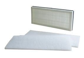 Maico Replacement air filter for WR 300 and WR 400 centralised ventilation units, 2 items, filter class G4 and 1 item filter class F7 WSF 300-400 0093.0898