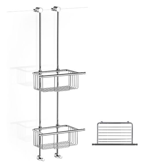 Giese Bodyguard Carree 240x130x700mm verchromt mit Glaskantenschutz 30202-02